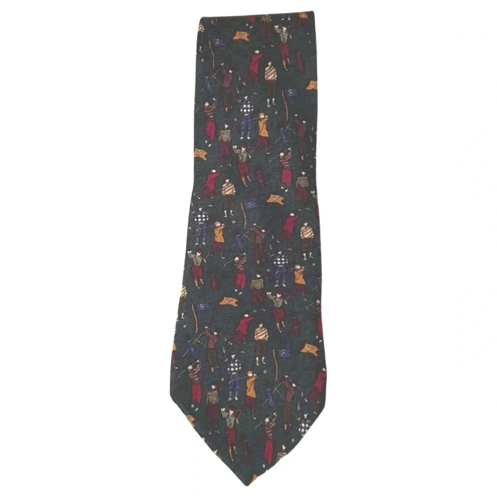 Italian Silk Golf Tie